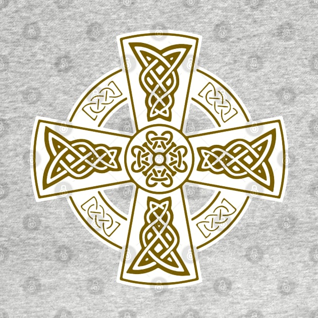 Celtic High Cross Decorative Knotwork 4 by taiche